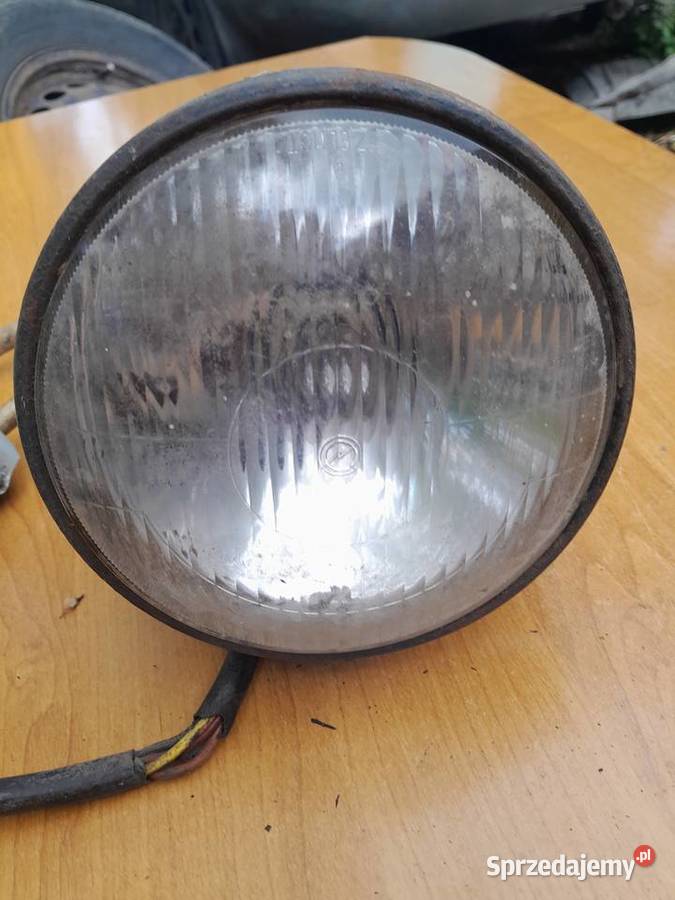 Metalowa lampa WSK B1 B3 Świerzawa