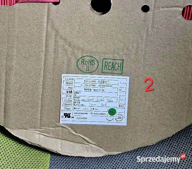 Rurka termokurczliwa 1mm 2mm gumowa na metry Pozostałe Koszalin