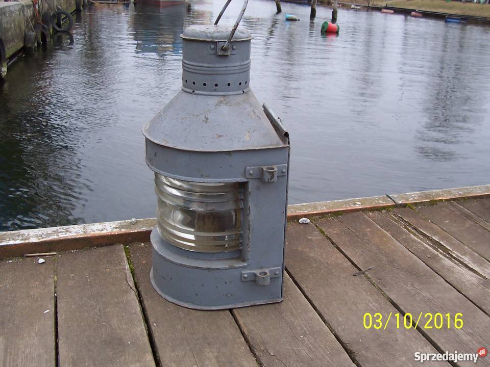 Lampa nawigacyjna naftowa duża Gdańsk sprzedam