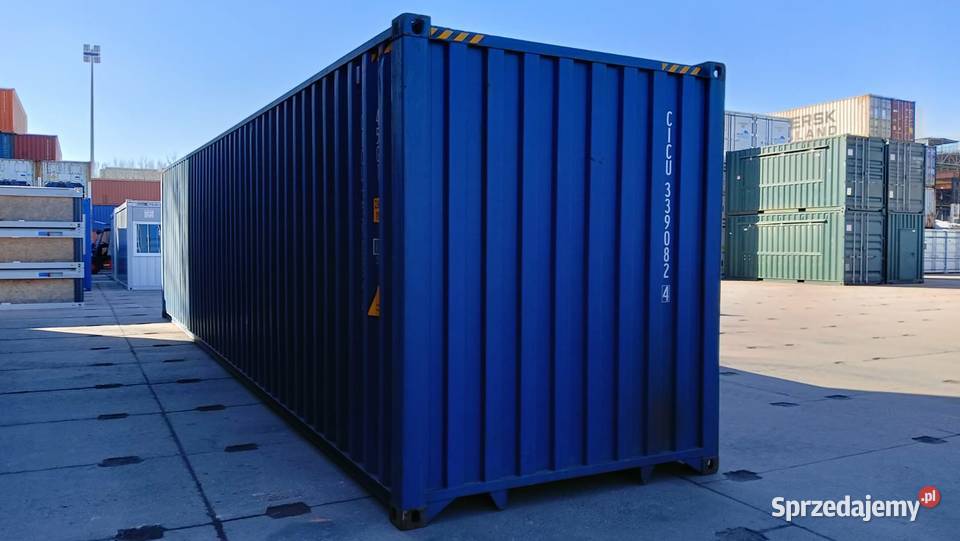 Kontener morski 40 HC 12 metrów stan SPRZEDAM Zambrów