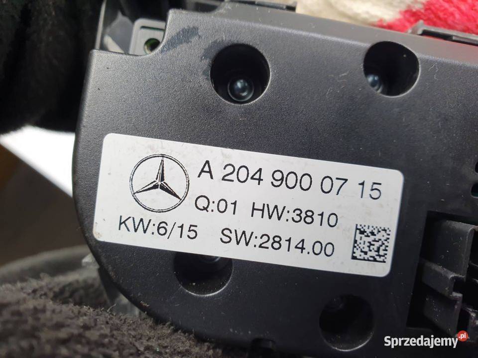 PANEL KLIMATYZACJI MERCEDES CLS 400 W218 Lipno