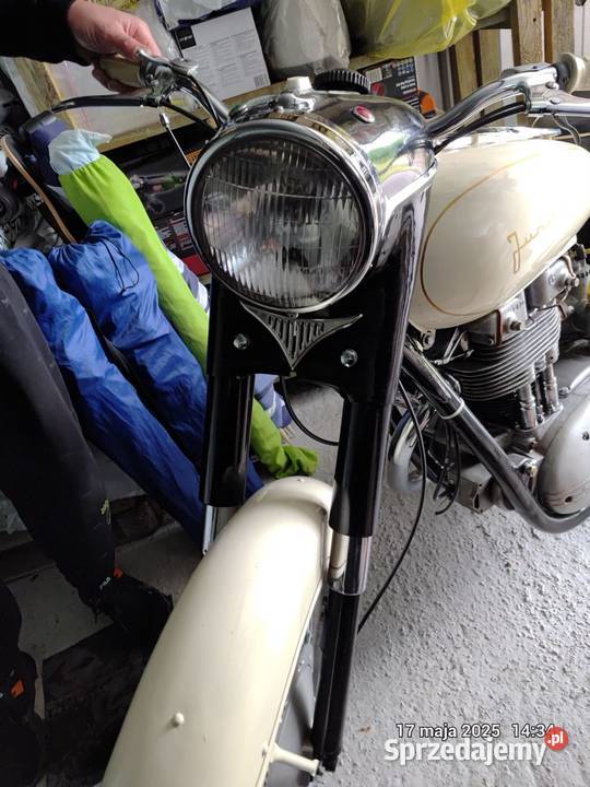 Junak M10 motocykl 1962 Jagoszyce