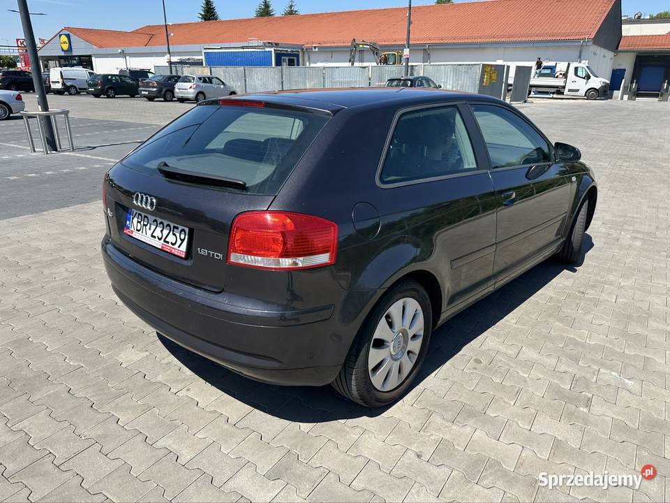 Audi A3 19TDI rej 2006 metalic aluminiowe felgi