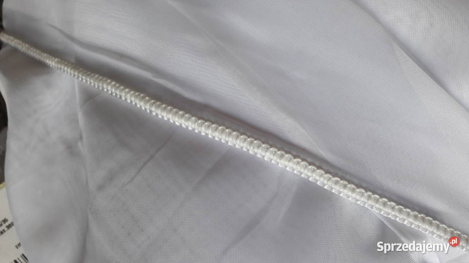 Materiał woal kremowy wys 300 firanka z woal Radom