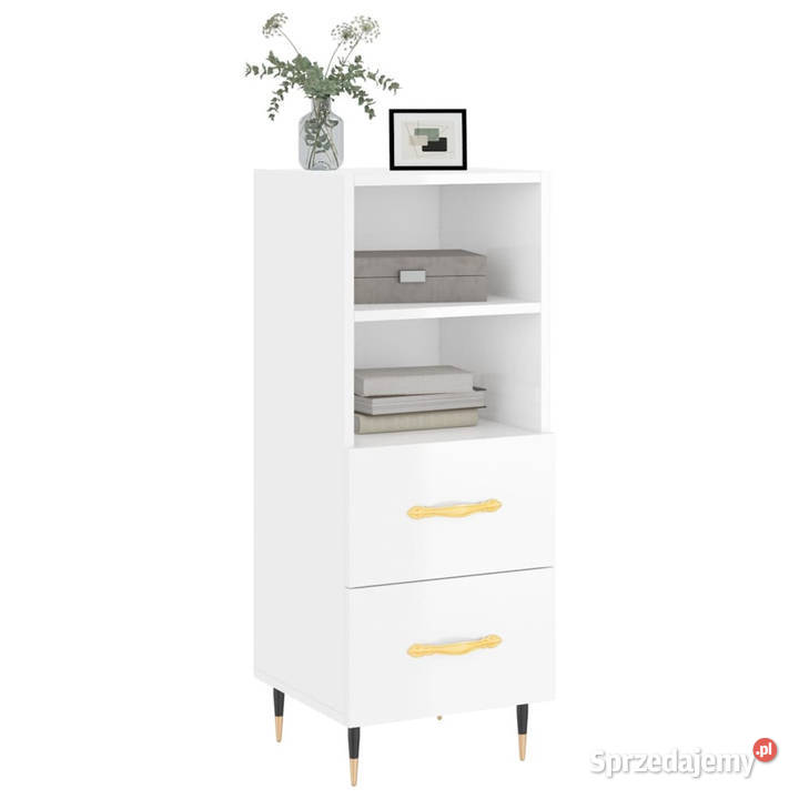 Szafka biała połysk 345x34x90 materiał Warszawa