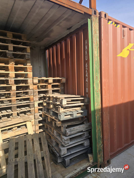 Kontener morski 40HC wysoki 12x29m Magazyn Wiata