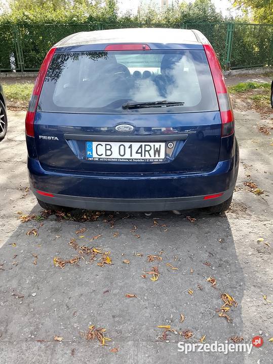 Ford fiesta 2004 13 benzynabrakprzegląd 160926 1300cm3 Bydgoszcz