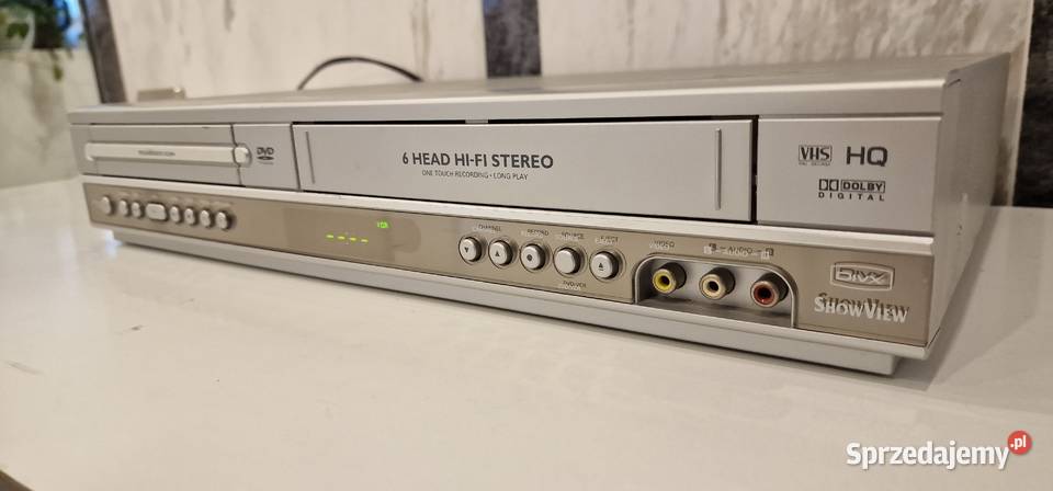 Philips DVP3100V KOMBO DVDVHS Międzychód