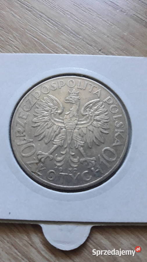 10 Głowa kobiety 1932 zzmoryginał2 Numizmatyka Kolekcje Konin