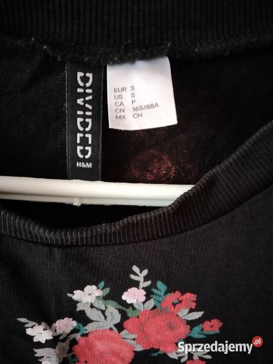 Bluza w kwiatki HM Odzież sportowa