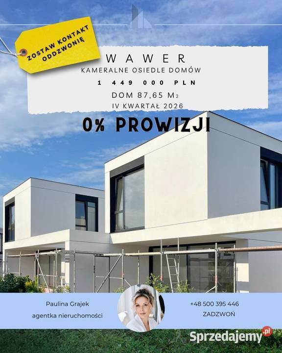 Nowy dom w otoczeniu zieleni idealny rodziny Warszawa