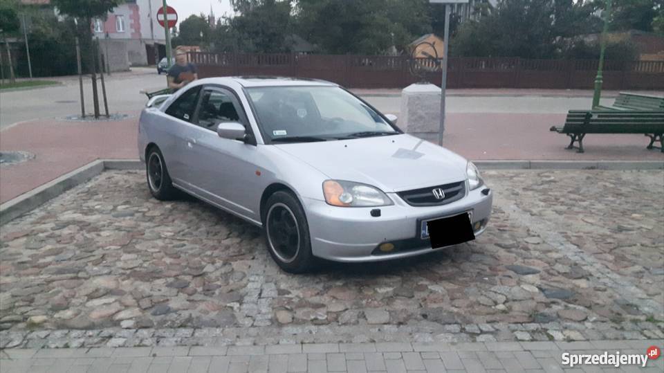 Honda Civic 2001 17 Vtec Coupe Em2 łódzkie