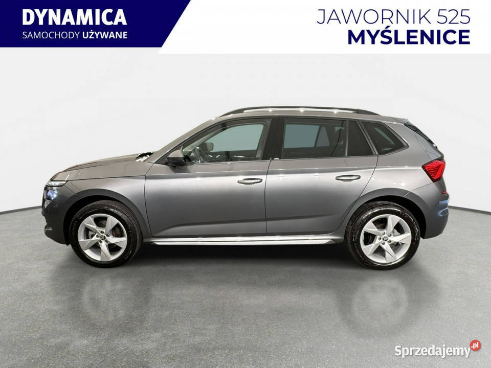 koda Kamiq VAT 23 Style 10TSI 110 DSG 2022 r relingi dachowe małopolskie Myślenice sprzedam