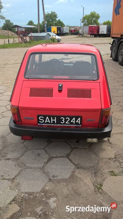 Czerwony maluszek Wieluń sprzedam