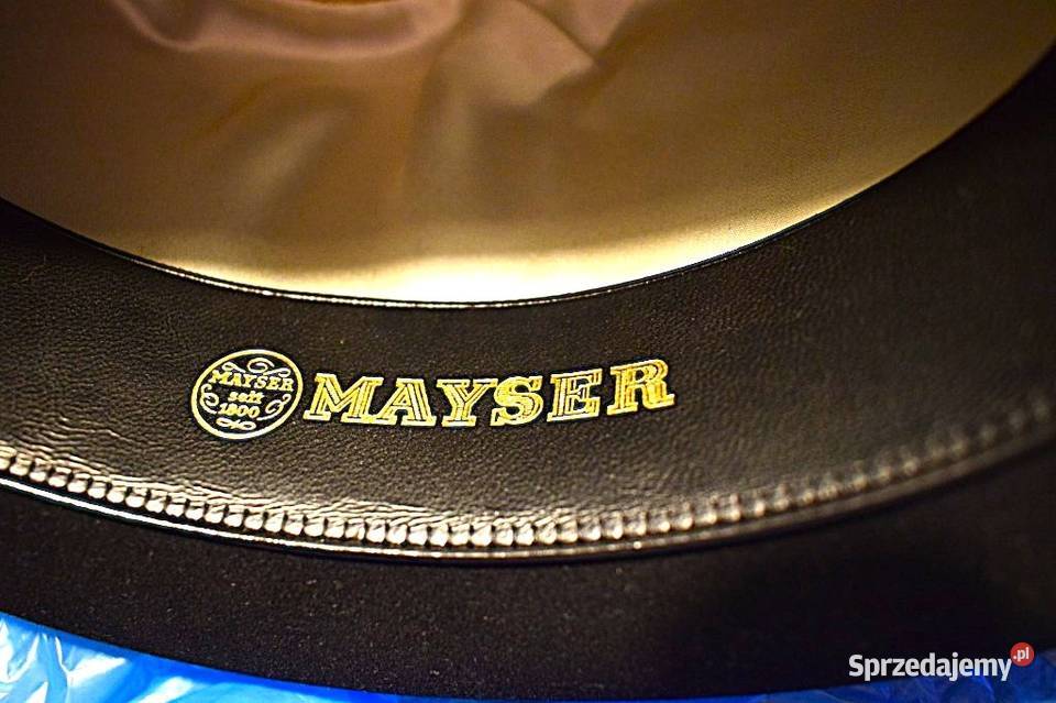 Markowy kapelusz firmy Mayser stan nieużywany Chełmno