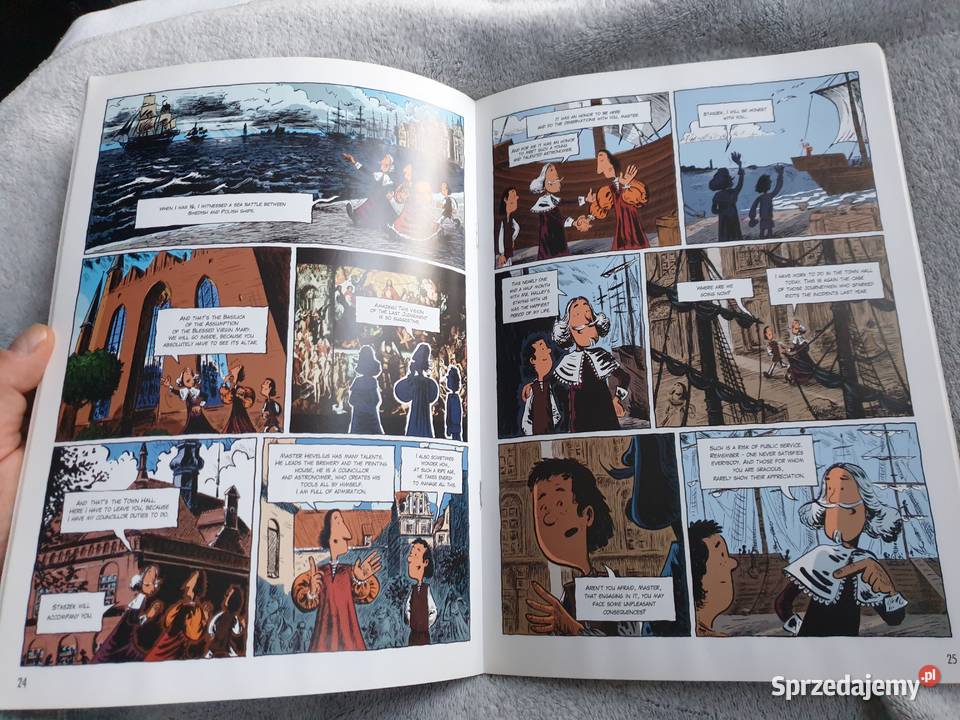 The Apprentice Of Hevelius komiks kredowy papier  Komiksy Gdynia