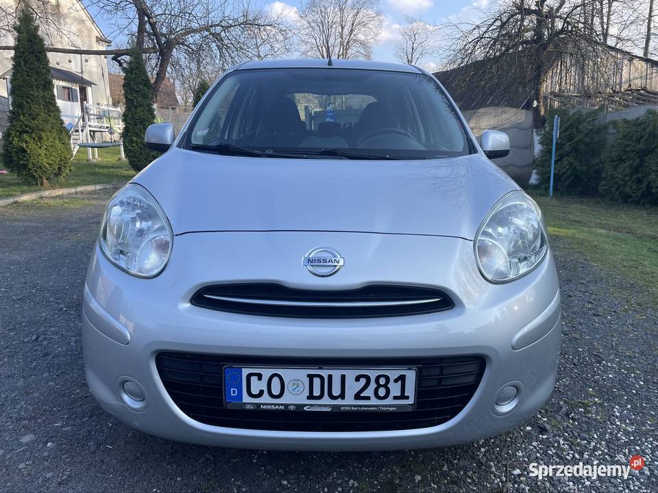 Nissan micra 2012 12 Benz 5drzwi klima komputer Rok produkcji 2012 Jelenia Góra