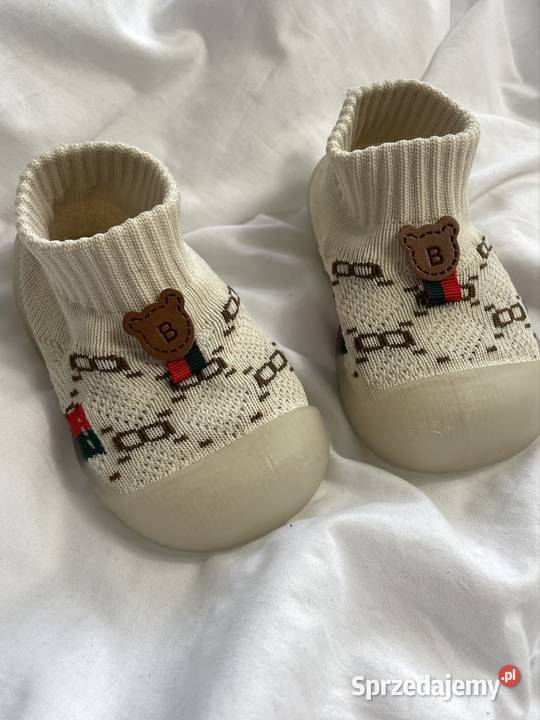 Kapcie niemowlęce 125 nowe antypoślizgowe pomorskie