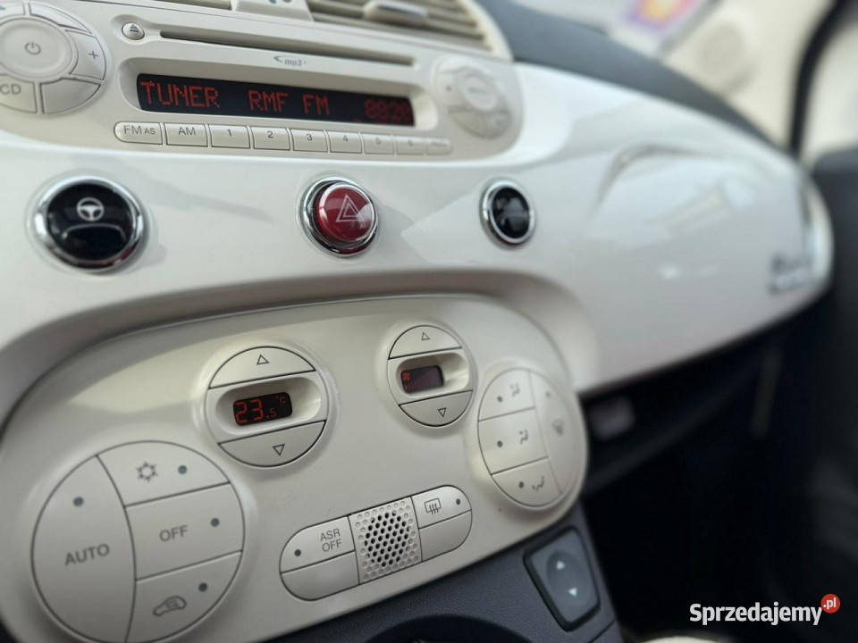 Fiat 500 Bezwypadkowy Super Stan I 2007 klimatyzacja