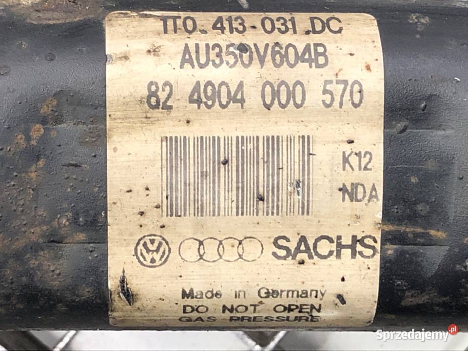 AMORTYZATOR PRAWY PRZÓD ZE SPRĘŻYNĄ AUDI A3 8P sprzedam