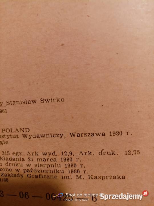 Słowacki poeta Warszawy książki Warszawa twarda