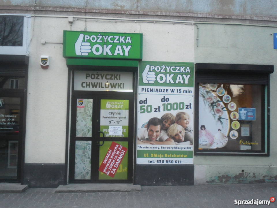Pożyczka OKAY Bełchatów finanse