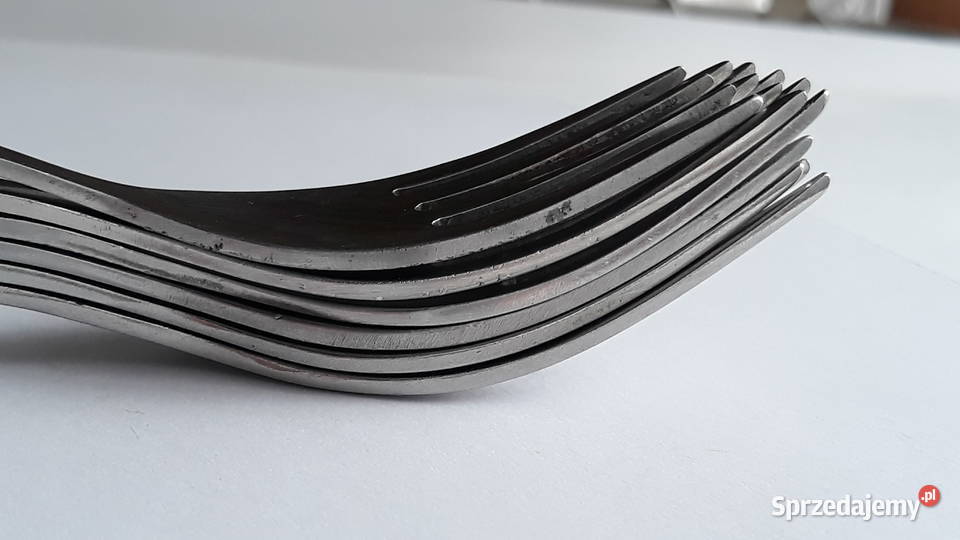 Widelce obiadowe 2 KONWALIE Gerlach sztućce PRL Dąbrowa Górnicza