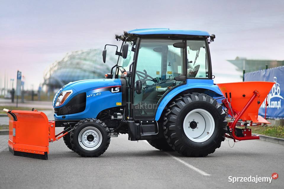 LS Tractor MT340 HST 4x4 40 CAB IND pług Tajęcina