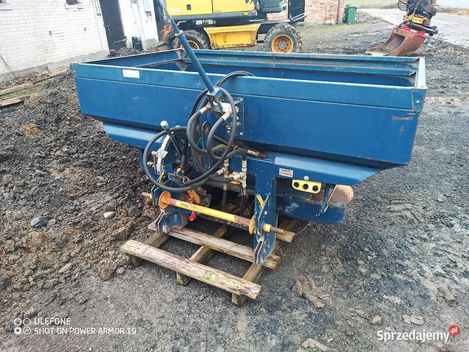 Rozsiewacz nawozu Bogballe 1200l siewka Amazone Rostkowo