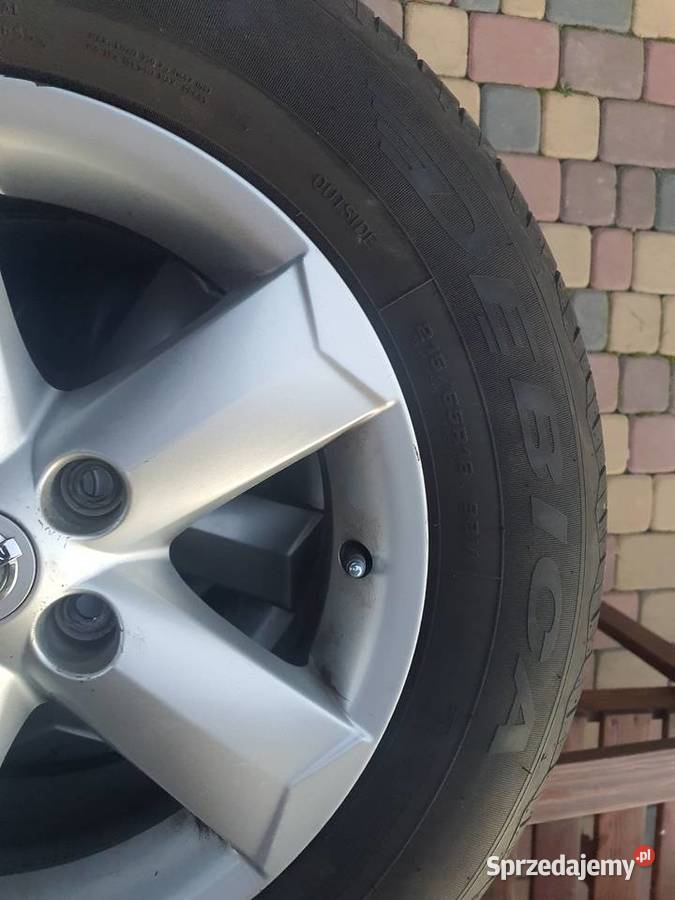 ALUFELGI Z OPONAMI NOWYMI LETNIMI QASHQAI małopolskie Łęg Tarnowski