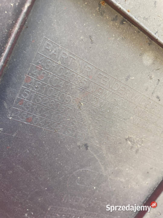 Holland T7 błotnik 47664342 Jastrzębniki