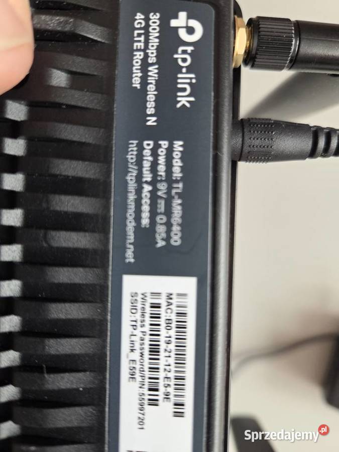Sprzedam używany ruter TPLINK Miękinia