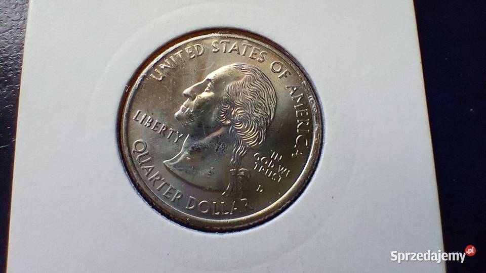 Stare monety 14 dolar 1999 Delaware USA hologram