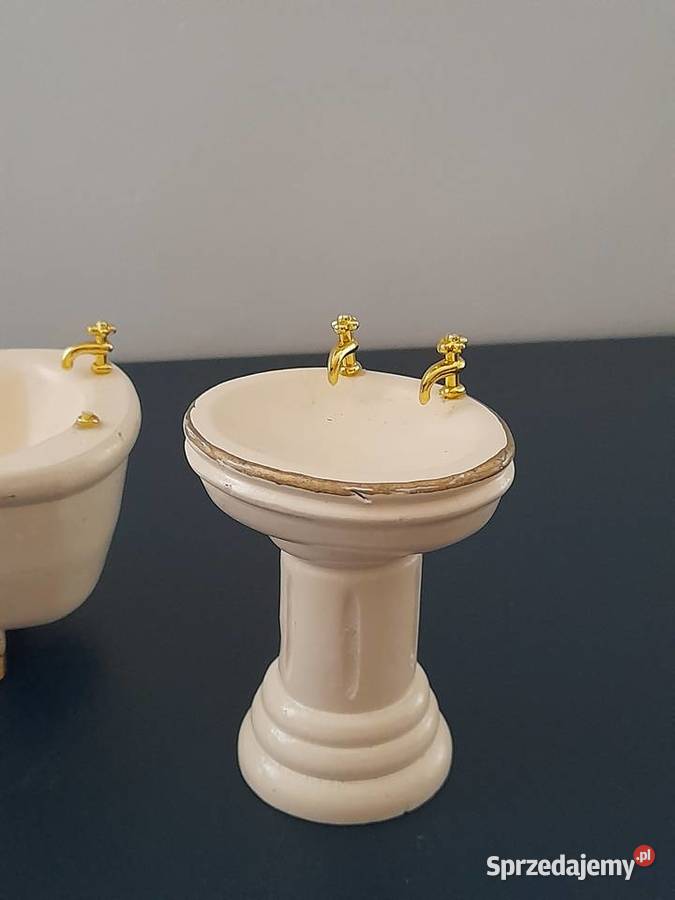 Akcesoria do domku lalek łazienka Bogatynia