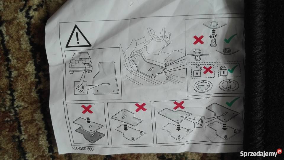 Oryginalne dywaniki welur 4 AYGO II C1 II mazowieckie Warszawa