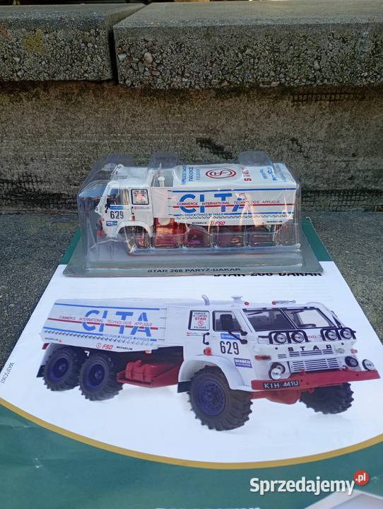 STAR 266 ParyżDakar model Deagostini 143 Kultowe Warszawa