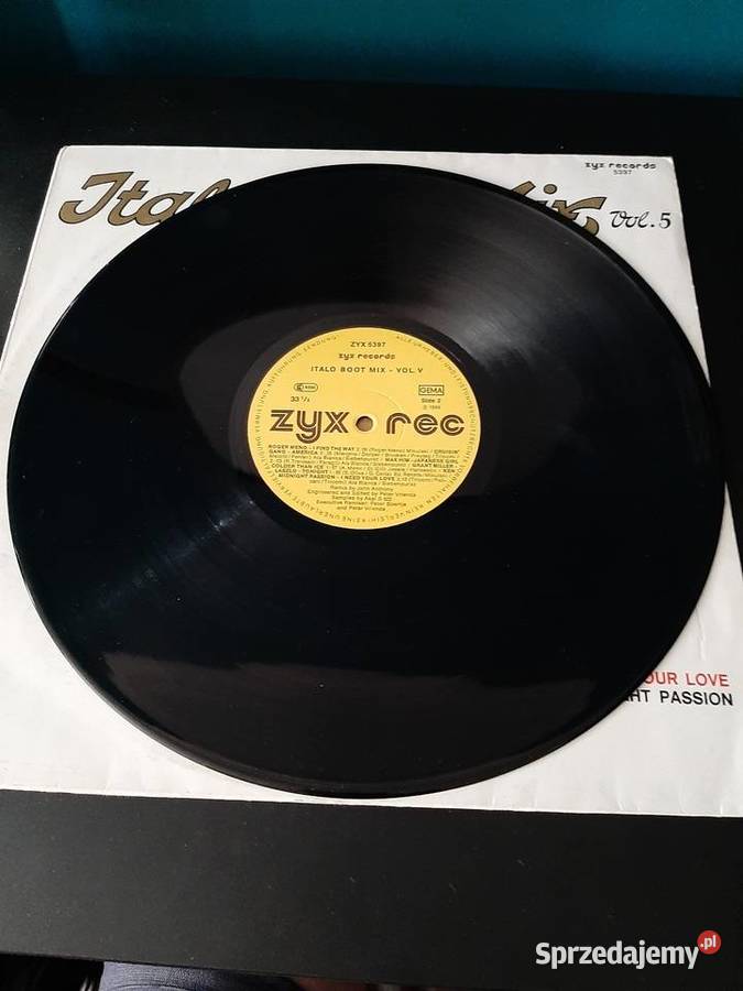 Italo Boot Mix vol5 Vinyl ZYX Italo Disco Tychy
