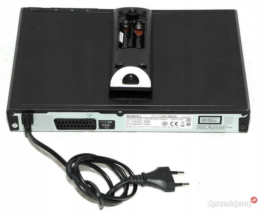 SONY DVDSR370 z pilotem DVD i Blu-ray Warszawa