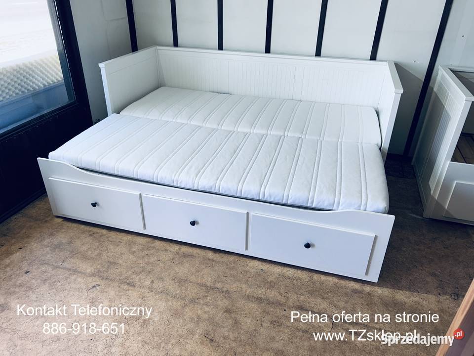 IKEA HEMNES Leżanka Łóżko z 3 szufladami 2 Rybnik