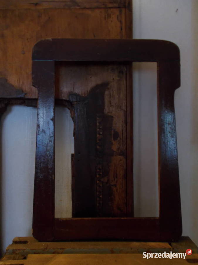 Przedwojenna RamkaStyl Secesyjny Drewno Klinowe Szczecin