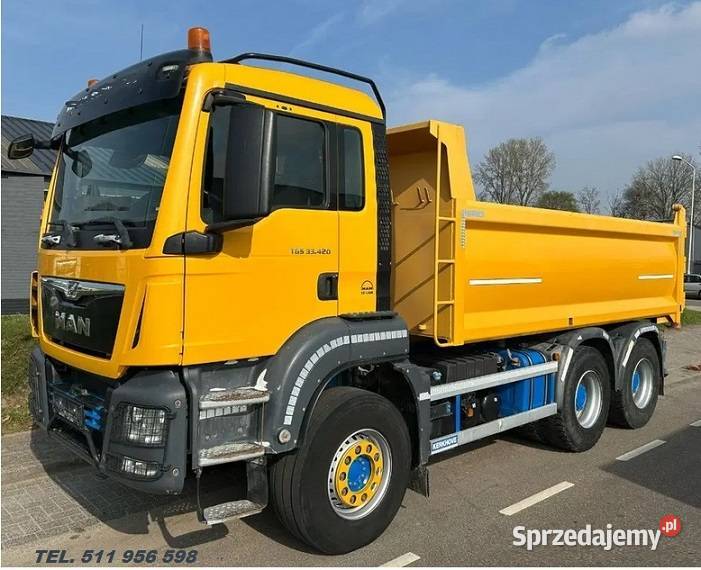 wywrotka 6x4 ciagnik 6x4 MAN TGS Warszawa sprzedam