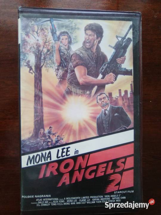 Kasety VHS Iron Angels sensacyjny