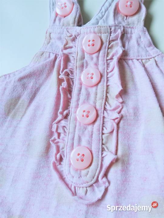 Komplet Next ogrodniczki bluzka dziewczynki 6268 Katowice