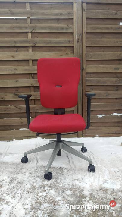 Krzesło Steelcase Lets B czerwone Dostępne 3 Warszawa