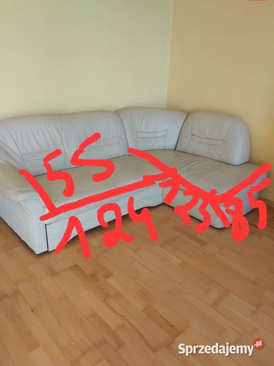 Sprzedam kanape skórzaną mazowieckie Radom sprzedam