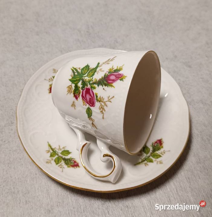 Seltmann Weiden Filiżanka Duet Moss Rose Antyki, Sztuka, Kolekcje Jawor sprzedam