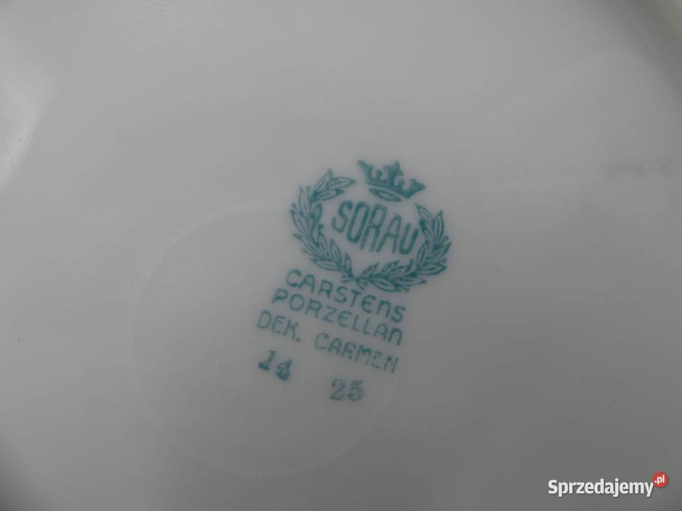Komplet śniadaniowy Sorau Żary 1928 45 Poznań
