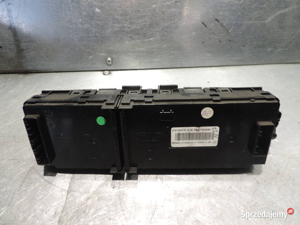 RENAULT MEGANE III SCENIC III PANEL KLIMATRONIK osobowe Panele sterowania, przełączniki