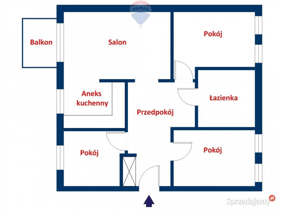 Jasne 4pokojowe idealne rodziny internet