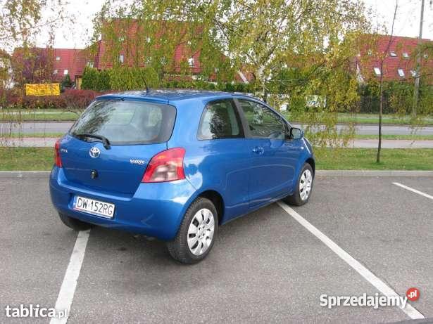 Toyota yaris 20062007 przebieg klimatyzacja Yaris Wrocław